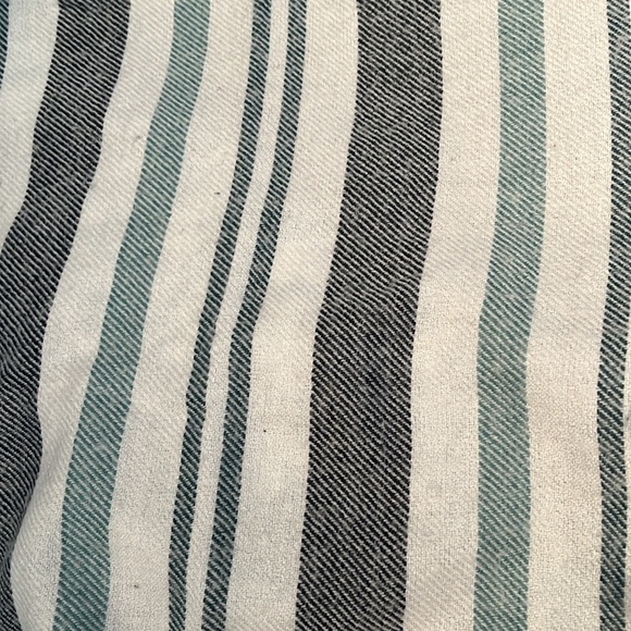 Joe Fresh Striped Poncho with Fringes - Picture 4 of 5